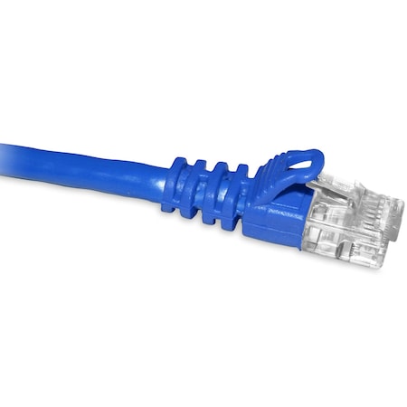 Cat5E Blue 25Ft Molded Boot Patch Cbl